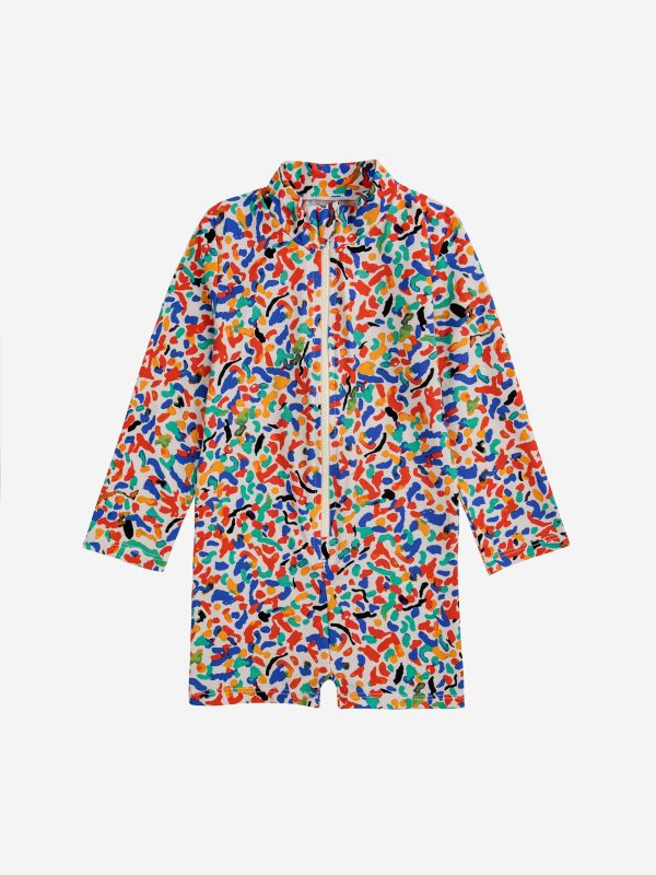 Baby Confetti all over swim overall| 124AB11819807