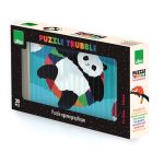 Головоломка - пазл из дерева (Puzzle Trubble Animals - Andy Westface) торг. марки "Vilac", арт. № 7427