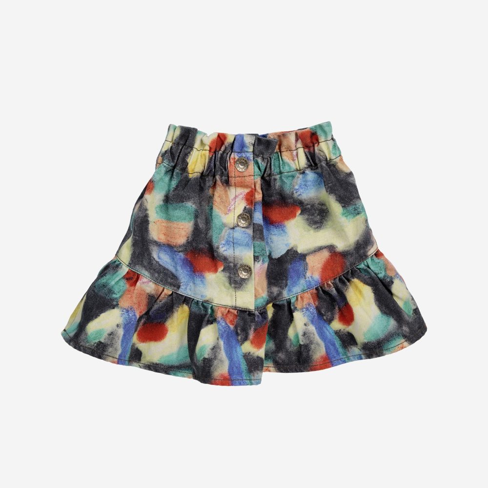 Fantasy World all over woven skirt