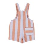baby short dungarees | orange & purple stripes,12m детские короткие комбинезоны | оранжевые и фиолетовые полосы