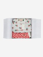 Baby Cherry all over knitted gift set