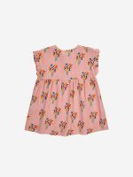 Baby Fireworks all over woven dress| 124AB10351007