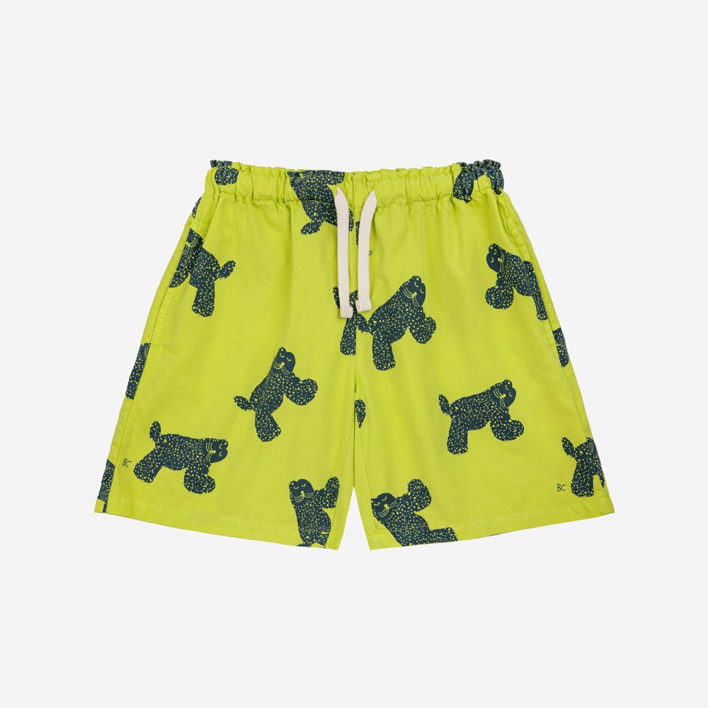 Big Cat all over woven bermuda shorts| 124AC07930014