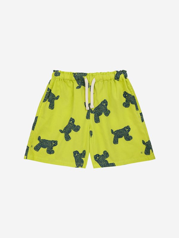 Big Cat all over woven bermuda shorts| 124AC07930014