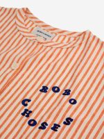Bobo Choses Circle Vertical Stripes playsuit| 124AC11880013