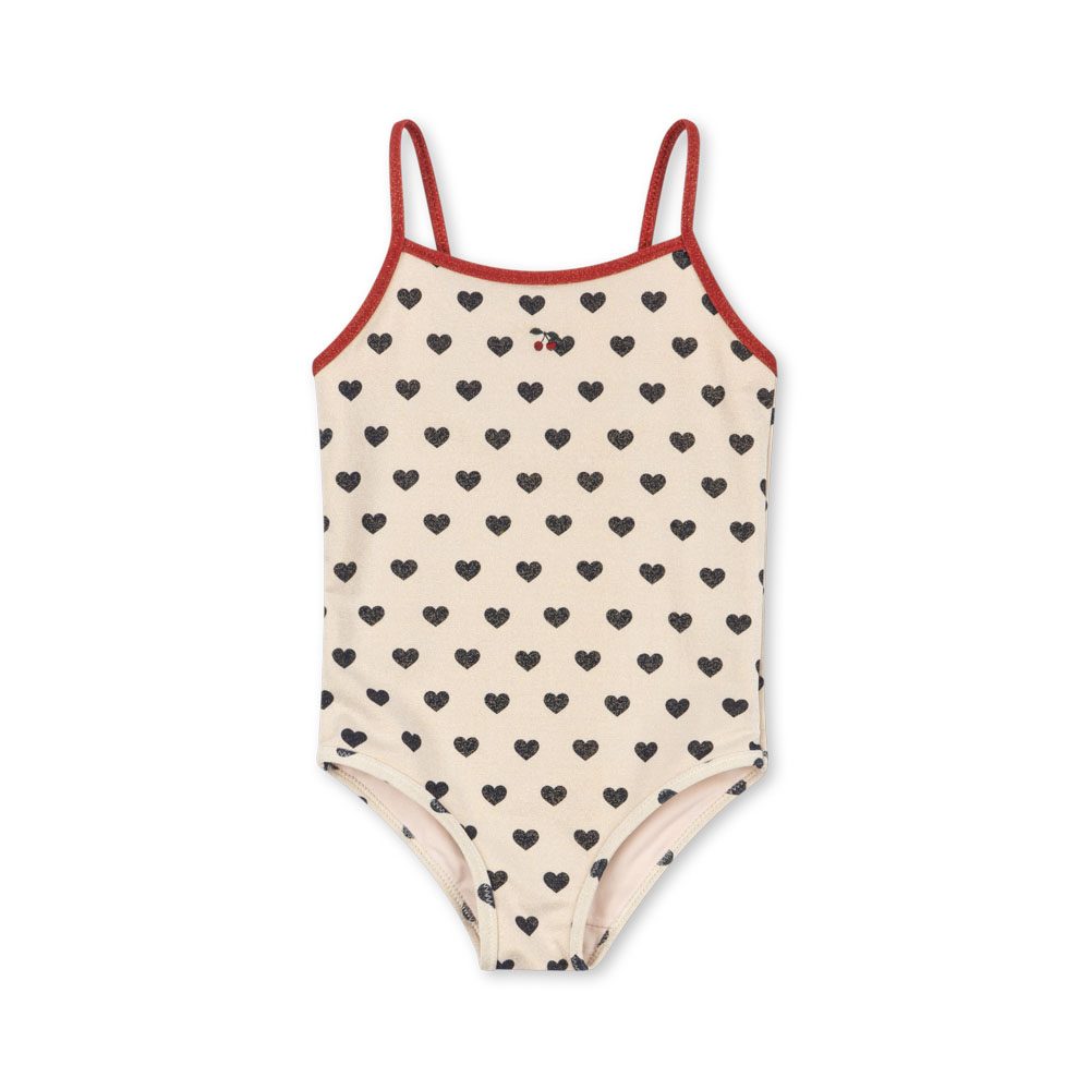 Купальник для девочек (MANON GLITTER SWIMSUIT) торг. марки "Konges Slоjd", арт. № KS104984, материал: 82% нейлон, 10% люрекс, 8% эластан, размер: 3г.
