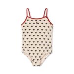 Купальник для девочек (MANON GLITTER SWIMSUIT) торг. марки "Konges Slоjd", арт. № KS104984, материал: 82% нейлон, 10% люрекс, 8% эластан, размер: 3г.