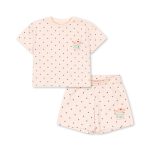 Комплект для девочек (LIN TEE SET GOTS) торг. марки "Konges Slоjd", арт. № KS104935, материал: 100% хлопок, в комплекте - футболка и шорты, размер: 18