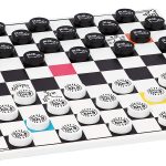 Шашки/Нарды (Le Jacquet / checkers set - Keith Haring) торг. марки "Vilac", арт. № 9228