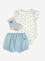 Подарочный набор детской одежды "Счастливая рыбка" (Lucky Fish gift set) торг. марки "BOBO CHOSES", арт. № B125AB10419912, материал: 95% органический