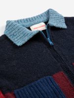 Кардиган для мальчиков (Bobo Choses Color Block cardigan - MULTICOLOR,8-9 Years) торг. марки "BOBO CHOSES", арт. № B225AC11699104, материал: 60% шерсть, 20% полиамид, 20% вискоза, возраст/размер: 8-9 лет