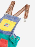 Джинсовый комбинезон для мальчиков (Smiling color block denim dungaree) торг. марки "BOBO CHOSES", арт. № B125AC09799102, материал: 100% органический