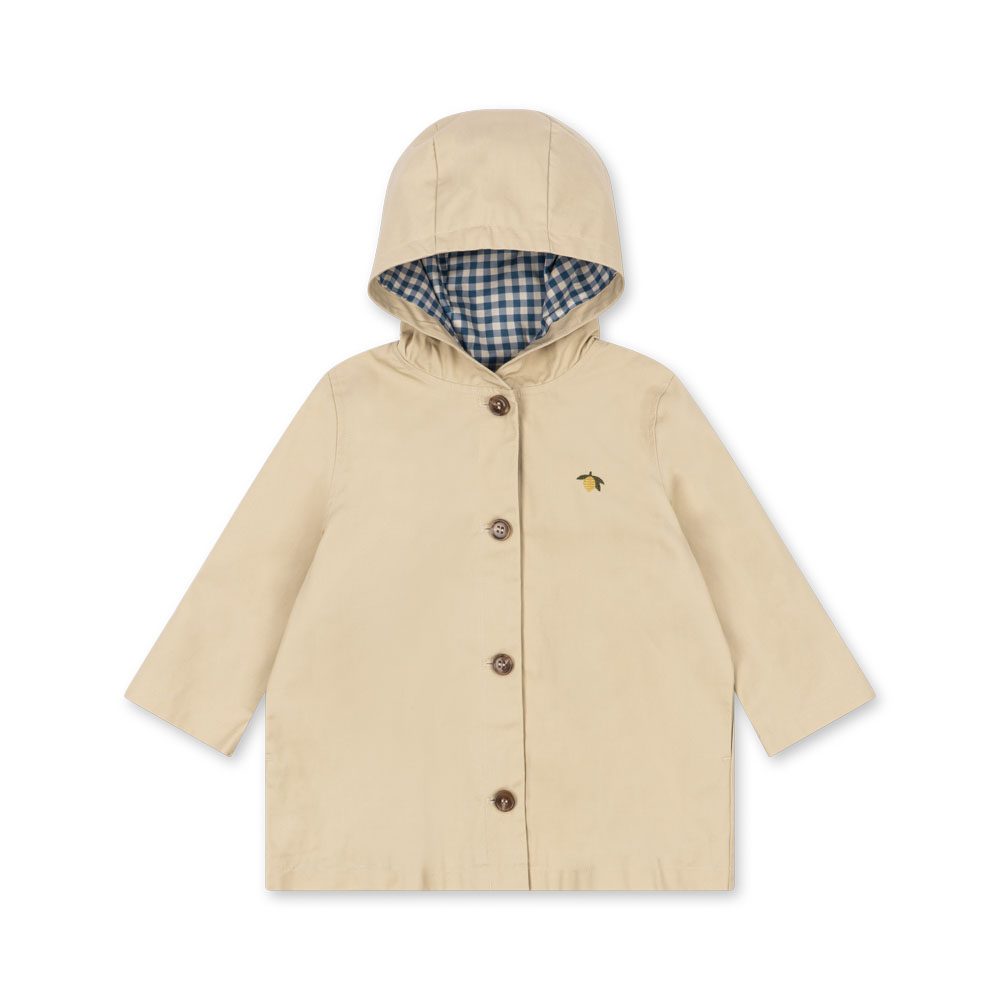 Тренч-пальто для мальчиков (TRENCHY COAT) торг. марки "Konges Slоjd", арт. № KS105111, размер: 2-10 лет, материал: 100% хлопок