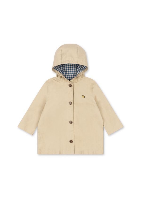 Тренч-пальто для мальчиков (TRENCHY COAT) торг. марки "Konges Slоjd", арт. № KS105111, размер: 2-10 лет, материал: 100% хлопок