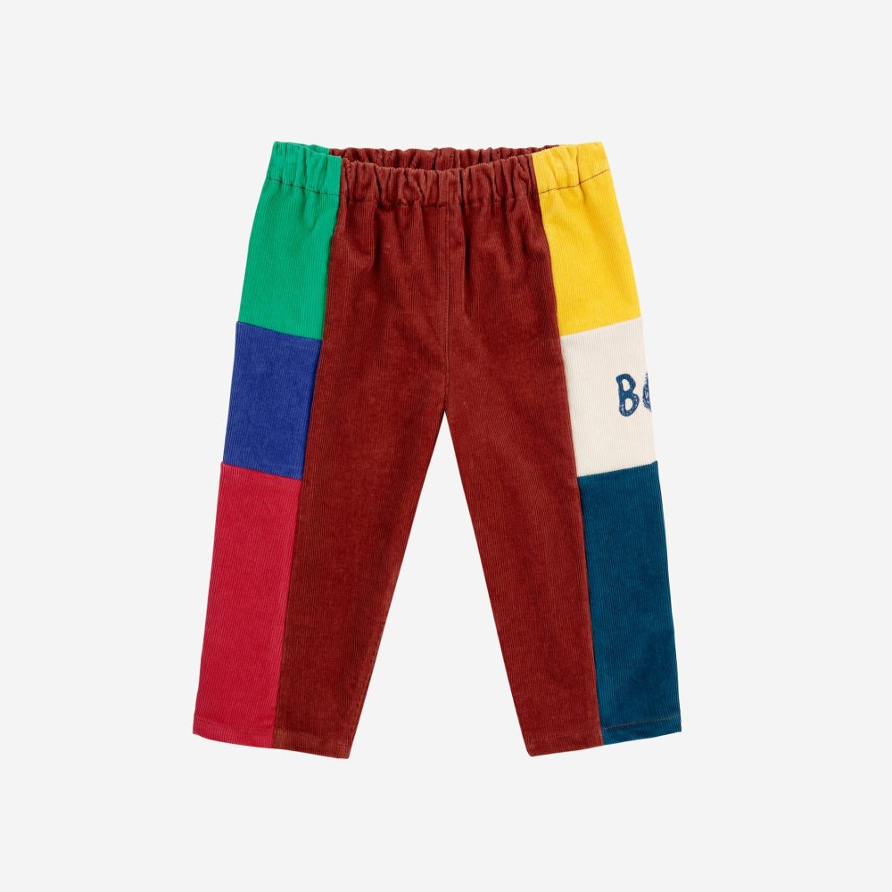 Baby Colorblock corduroy pants