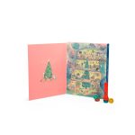 Набор волшебный вонарь с илюстрациями (Advent calendar La Grande Famille) торг. марки "Moulin Roty", арт. №632322