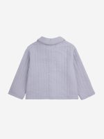 Baby Funny face quilted buttoned sweatshirt