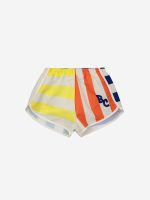 Multicolor Stripes swim shorts| 124AC14919813