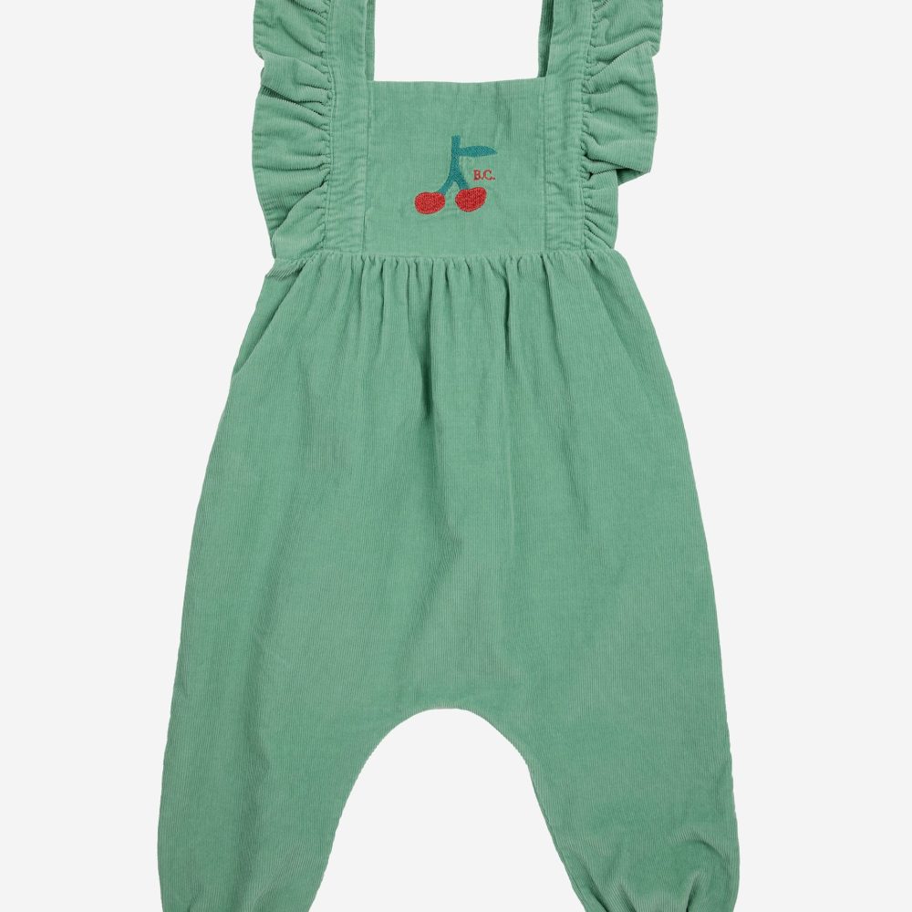 Baby Cherry micro corduroy overall