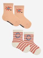 Baby Sun short socks  pack x 2| 124AH00650078