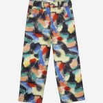 Fantasy World all over five pockets straight pants