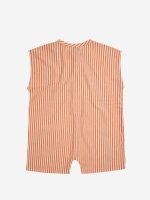 Bobo Choses Circle Vertical Stripes playsuit| 124AC11880013