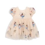 Платье для девочек (YVONNE PUFF DRESS) торг. марки "Konges Slоjd", арт. № KS105138, материал: 100% полиэстр, размер: 18м. - 4л