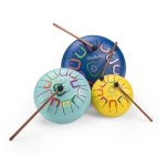 Игрушечный барабан (Large tongue drum Puce & Pilou) торг. марки "Moulin Roty", арт. №684088