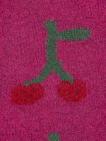 Bobo Cherry intarsia cardigan