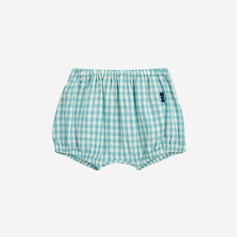 Baby Vichy woven bloomer| 124AB07345008