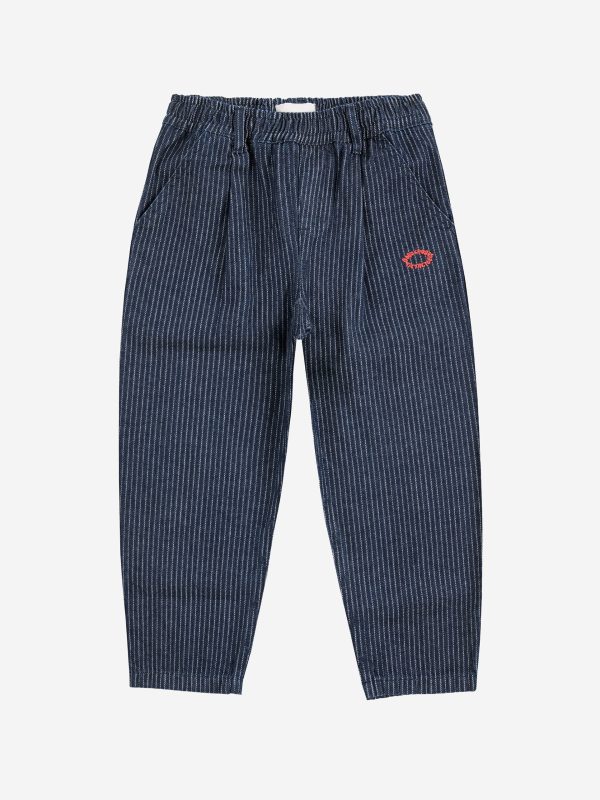 Джинсовые брюки для мальчиков (Tic Tac Toe denim pants - NAVY BLUE,10-11 Years) торг. марки "BOBO CHOSES", арт. № B225AC07941105, материал: 100% органический хлопок, возраст/размер: 10-11 лет