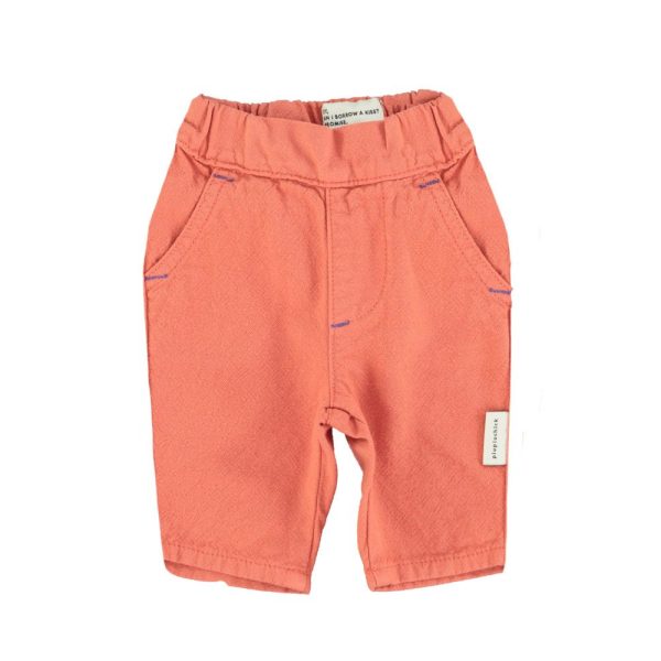 baby trousers | terracotta,24m детские брюки | терракота
