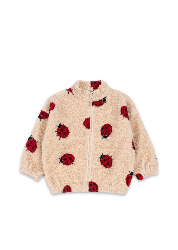 Детская куртка-бомбер (JODY TEDDY JACKET GRS) торг. марки "Konges Slоjd", арт. № KS102308, материал: 100% полиэстер