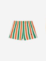 Baby Vertical Stripes woven shorts| 124AB08011007