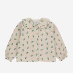 Baby Pansy Flower all over blouse