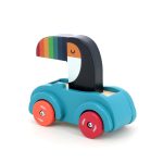 Деревянная машинка с гудком "Тукан" (Toucan beep car - Andy Westface) торг. марки "Vilac", арт. № 7426K