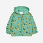 Baby Faraway Castle all over zipped sweatshirt