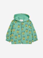 Baby Faraway Castle all over zipped sweatshirt