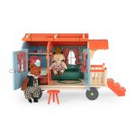 Деревянный фургон (Caravan Les Minouchkas) торг. марки "Moulin Roty", арт. №681100