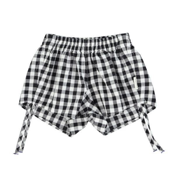 shorts | black & white checkered,6y шорты | черно-белая клетка,