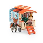 Деревянный фургон (Caravan Les Minouchkas) торг. марки "Moulin Roty", арт. №681100