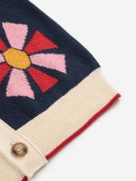 Жилет для девочек (Kaleidoscope vest - NAVY BLUE,2-3 Years) торг. марки "BOBO CHOSES", арт. № B225AC10641101, материал: 100% органический хлопок, возраст/размер: 2-3 года