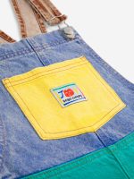 Джинсовый комбинезон для мальчиков (Smiling color block denim dungaree) торг. марки "BOBO CHOSES", арт. № B125AC09799102, материал: 100% органический