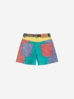 Джинсовые шорты для мальчиков (Color block denim shorts) торг. марки "BOBO CHOSES", арт. № B125AC06599104, материал: 100% органический хлопок, размер: