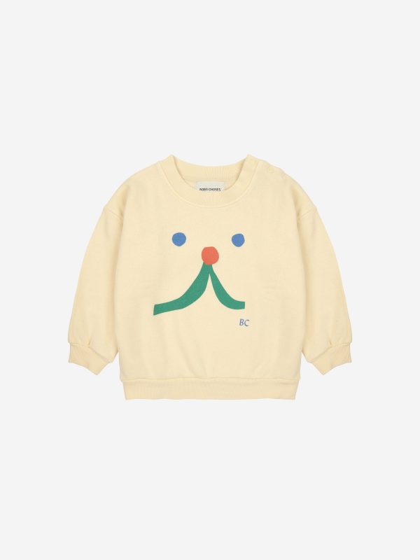 Baby Funny face sweatshirt