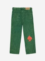 Брюки для мальчиков (Bobo Joker corduroy straight pants - GREEN,8-9 Years) торг. марки "BOBO CHOSES", арт. № B225AC08431104, материал: 100% хлопок, возраст/размер: 8-9 лет
