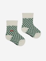Baby Cherry all over knitted overall gift set