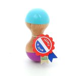 Turquoise and purple maracas