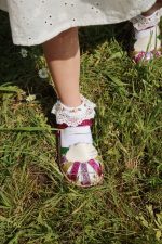 Сандали для детей (RAINBOW SANDAL - FLAMINGO PLUME - 2330) торг. марки "Konges Slоjd", арт. № KS102519, материал: верх-100% текстиль, подошва-100% рез / 30