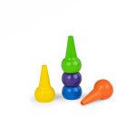 Набор восковых мелков (5 wax crayons Les Popipop) торг. марки "Moulin Roty", арт. № 661319